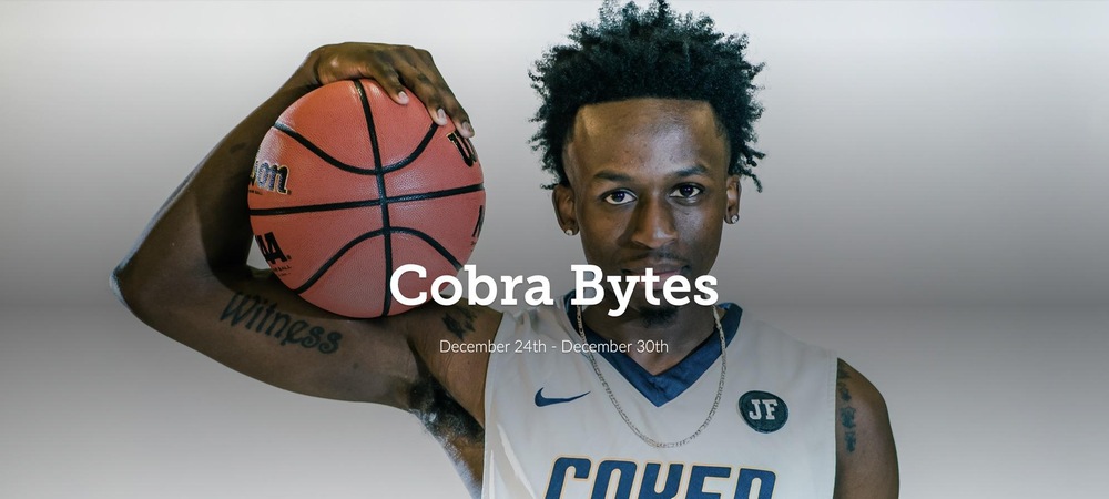 Cobra Bytes: Dec. 24 - Dec. 30