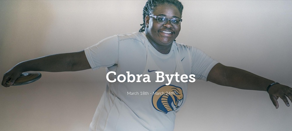 Cobra Bytes: Mar. 18 - Mar. 24
