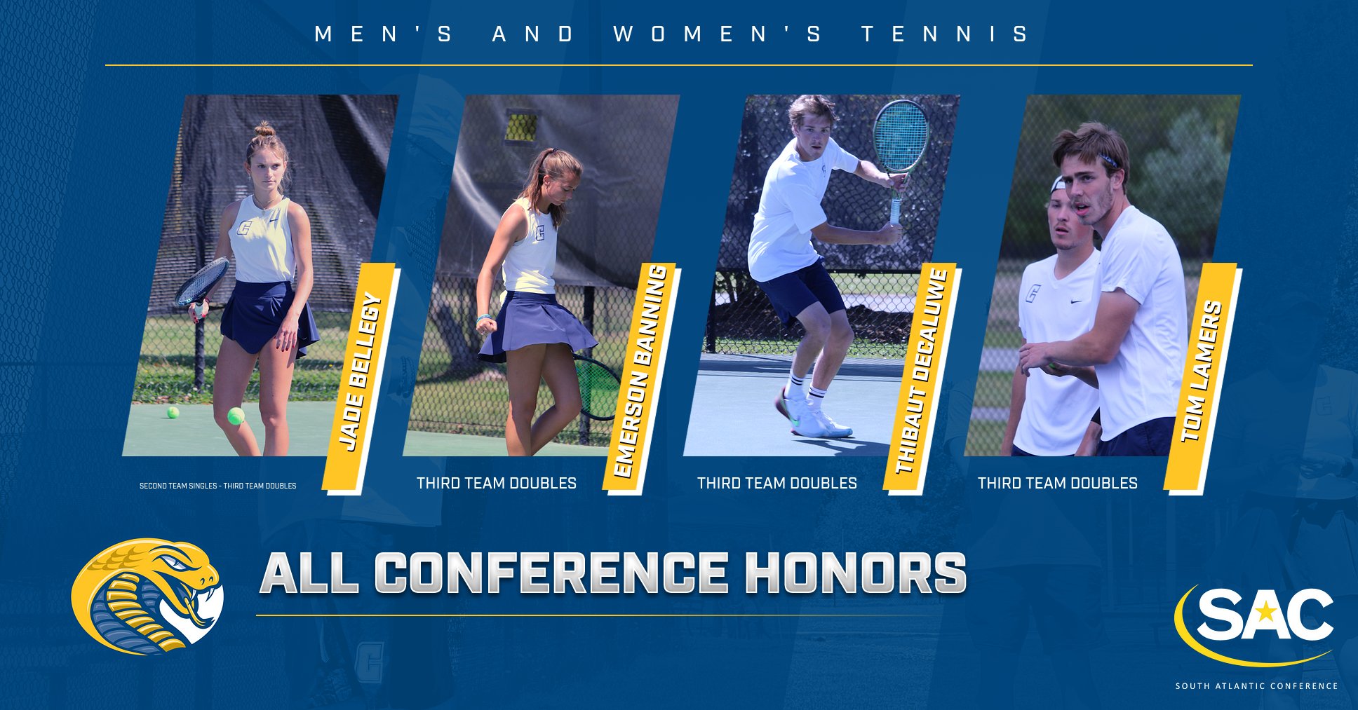 Cobras Place Two on SAC All-Conference