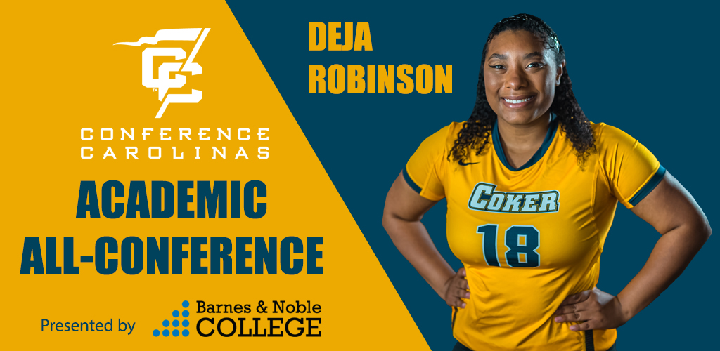 Robinson Named to Conference Carolinas Academic All-Conference Team
