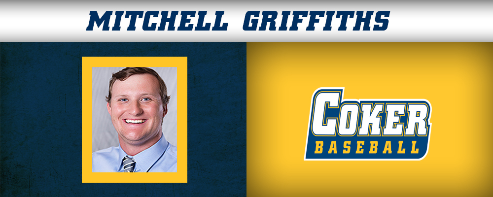 Mitchell Griffiths Hired as Assistant Baseball Coach