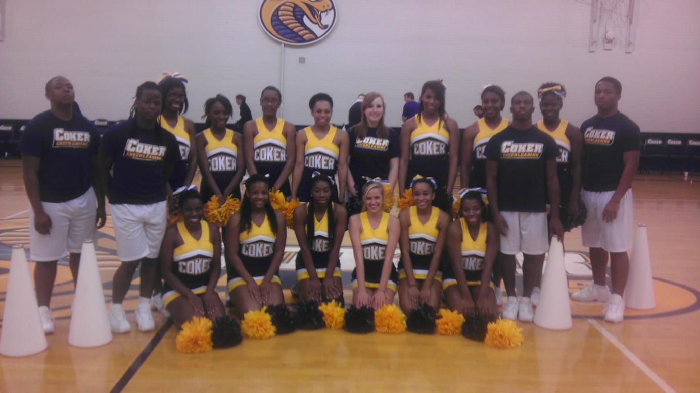 2011-12 Coker Cheerleading Squad