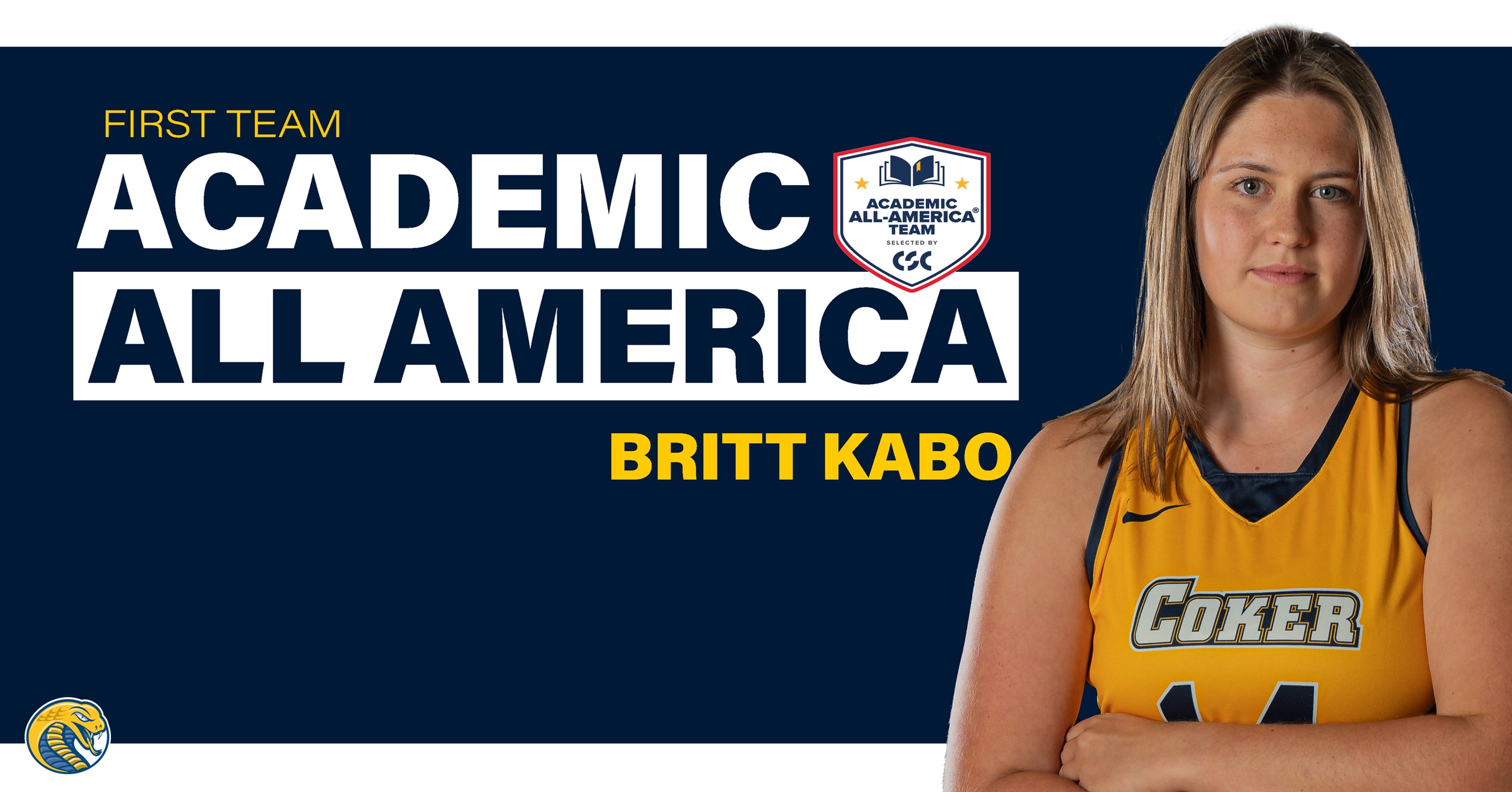 Kabo Named to CSC Academic All-America Team