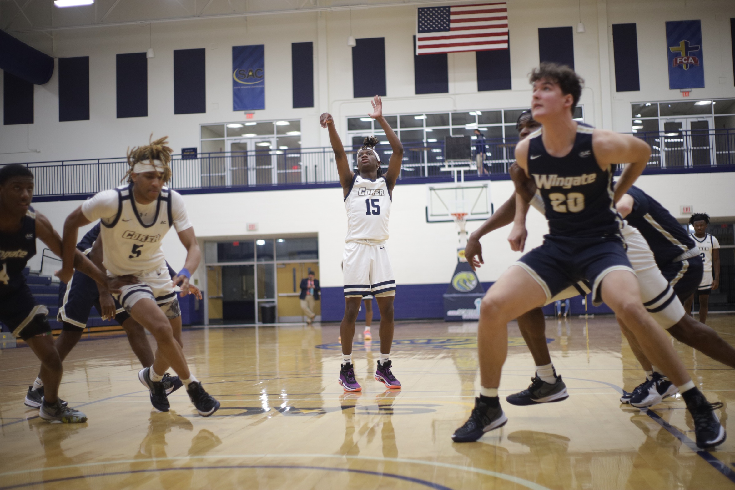 Coker Falls Short to Emory & Henry by one point on Saturday Night (Jan. 28)