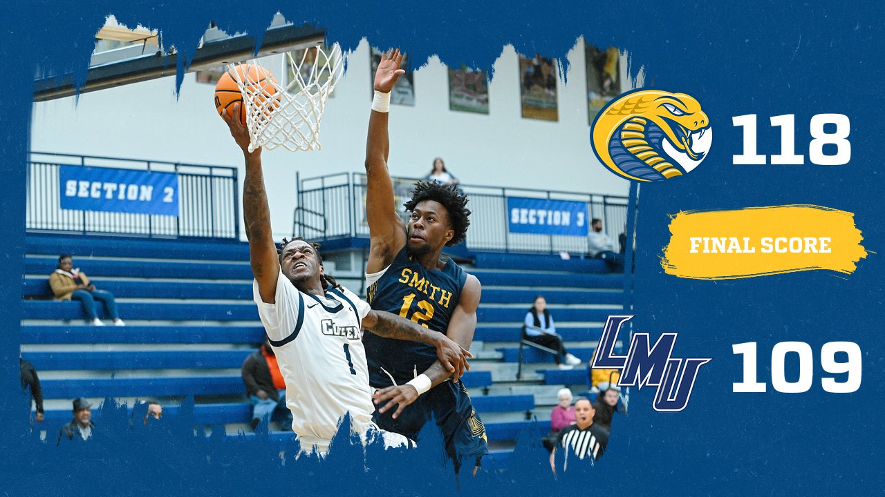Cobras Take Care of LMU at Home in a South Atlantic Conference Face Off
