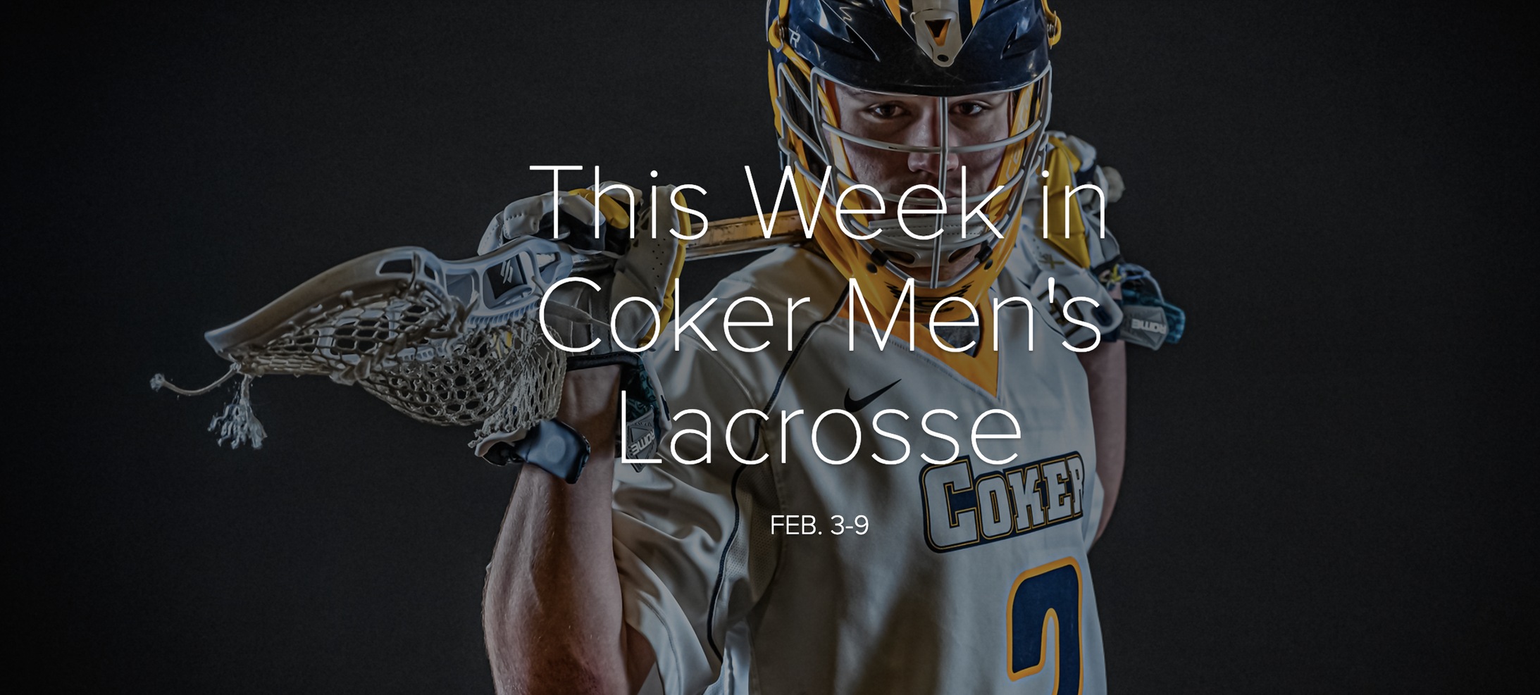 Men's Lacrosse Travels to Chowan for Wednesday Matinee