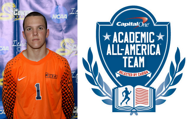 Coker's Sweeney Named to Capital One Academic All-American First Team
