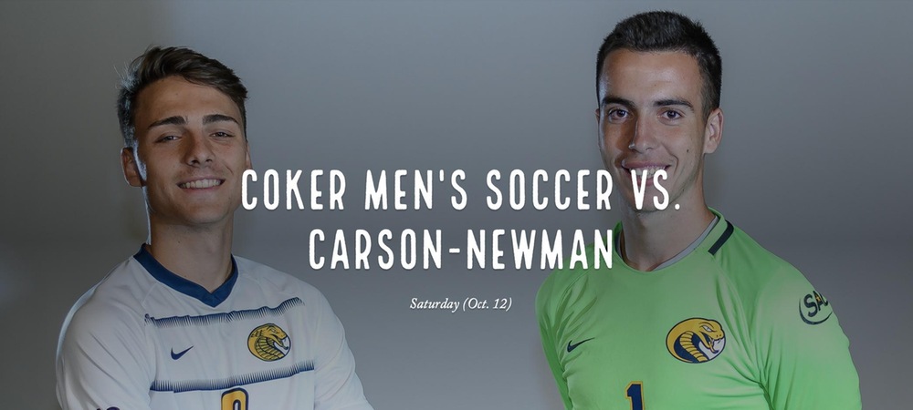 Coker Men's Soccer Set to Host Conference Rival Carson-Newman