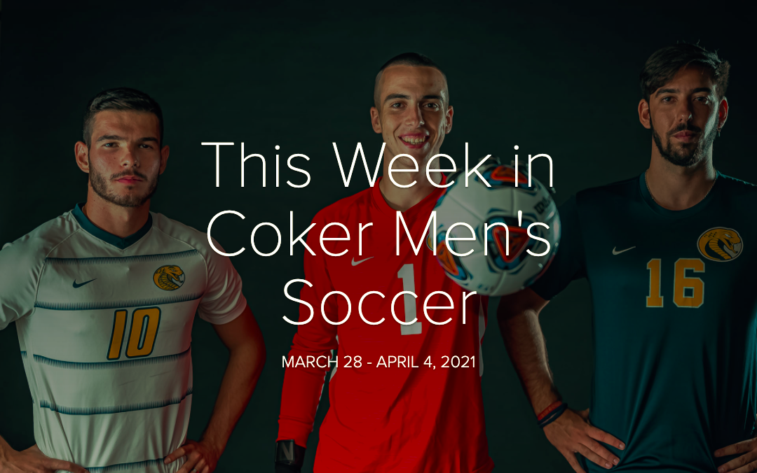 This Week in Coker Men's Soccer