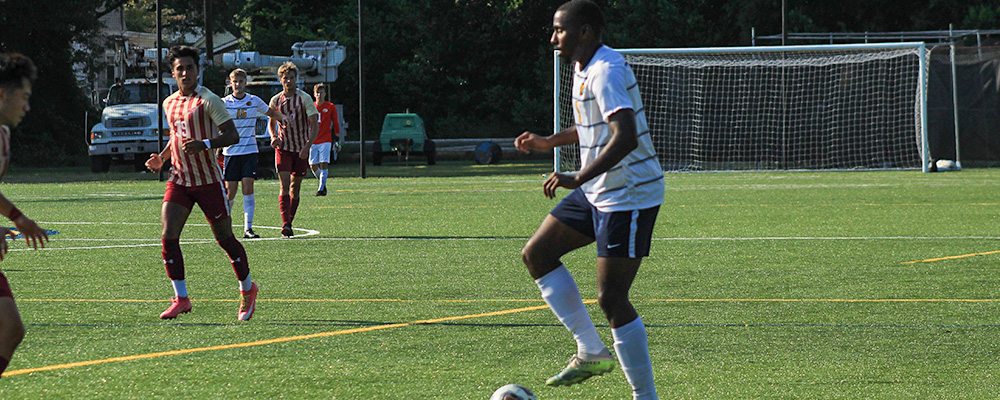 Men’s Soccer Draws with Shaw