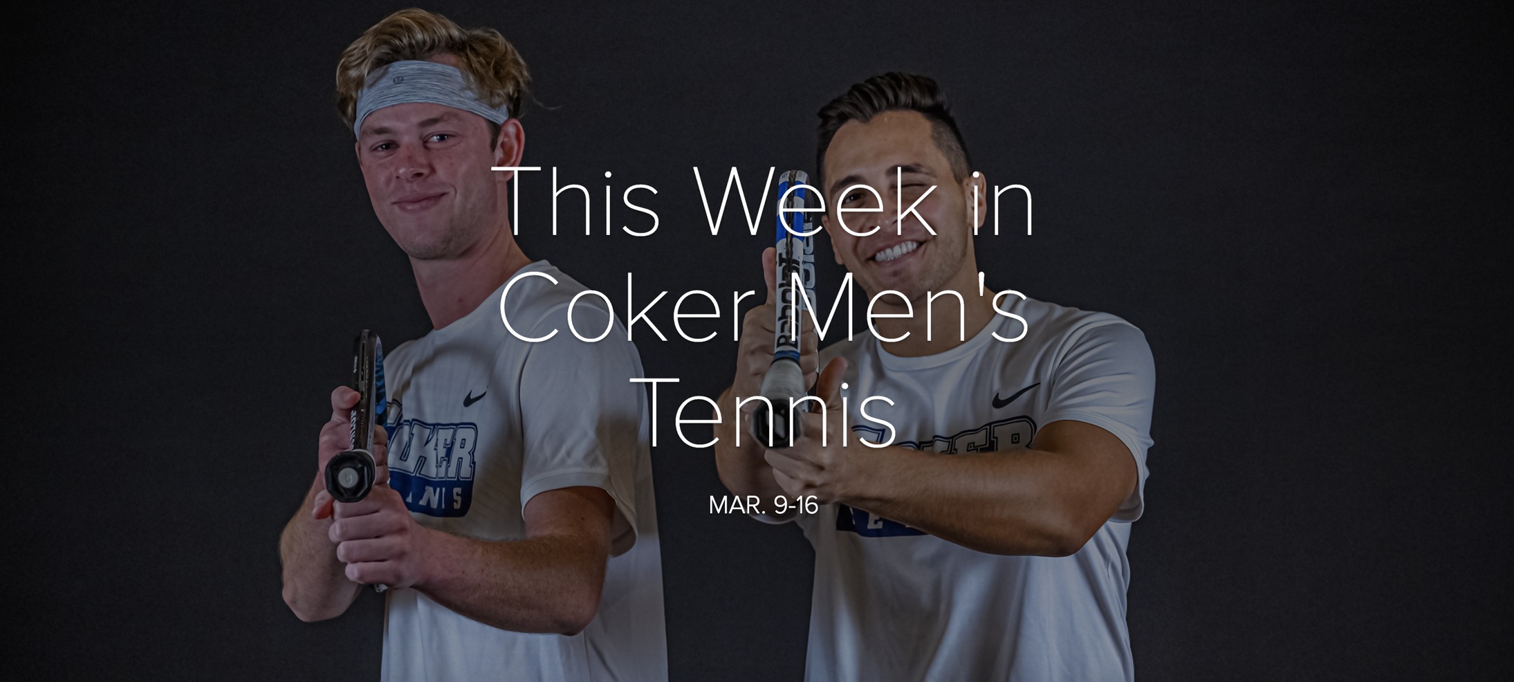 Men's Tennis Readies for Three Matches This Week