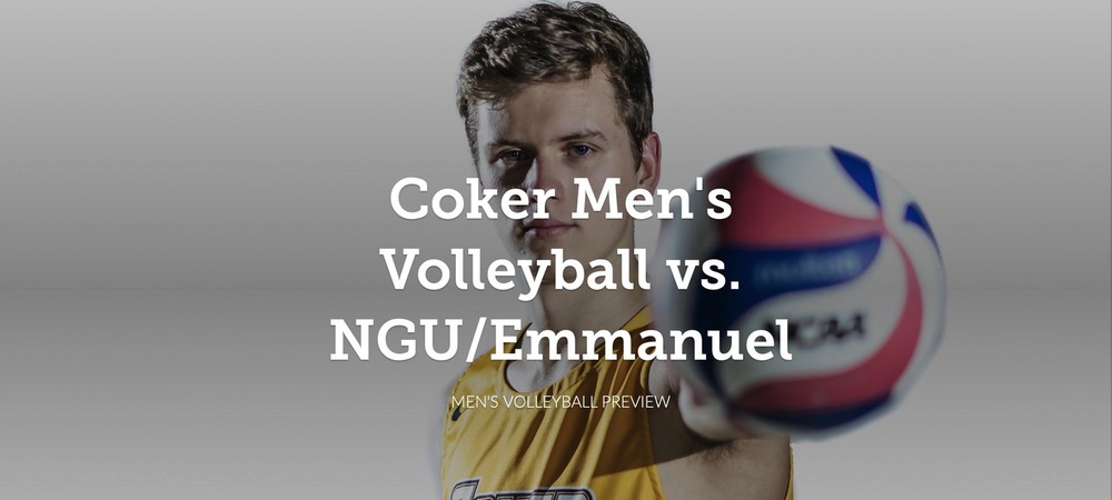 Men' Volleyball Geared Up to Face North Greenville and Emmanuel