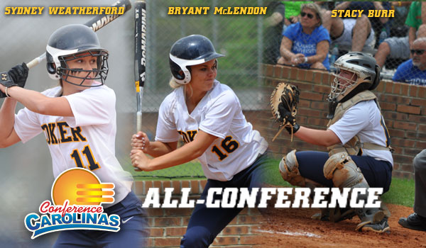 Three Softball Players Land on All-Conference Team