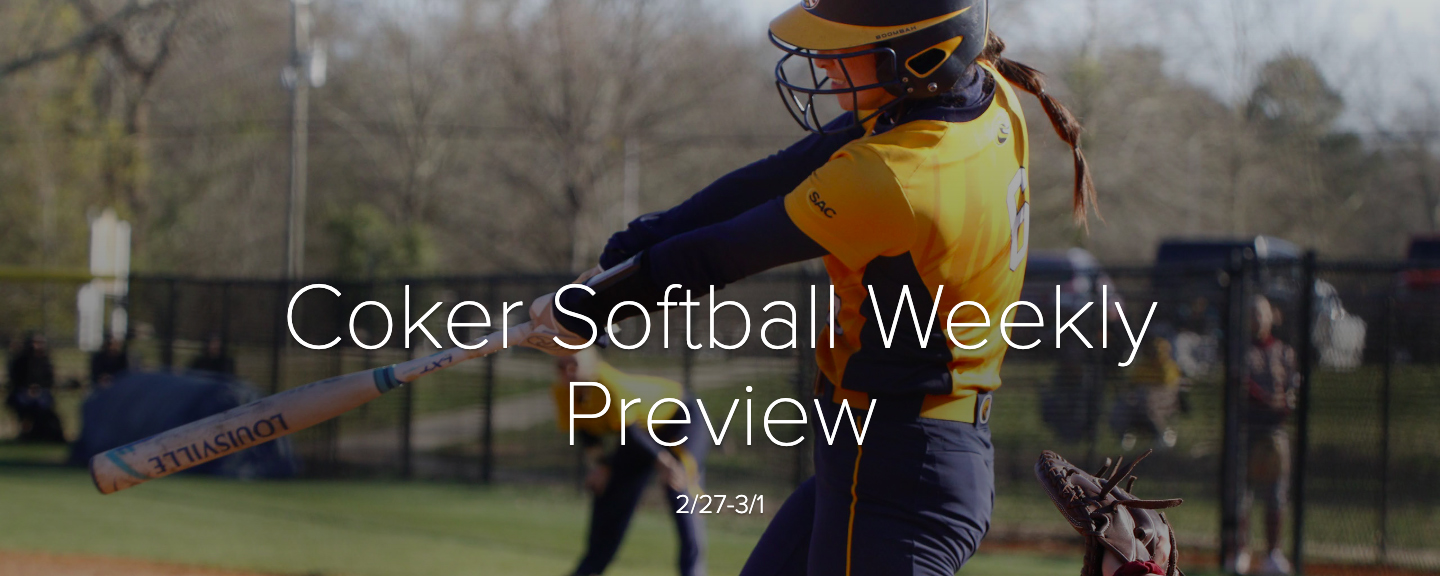 Coker Softball Opens Up Conference Play With Queens (N.C.)