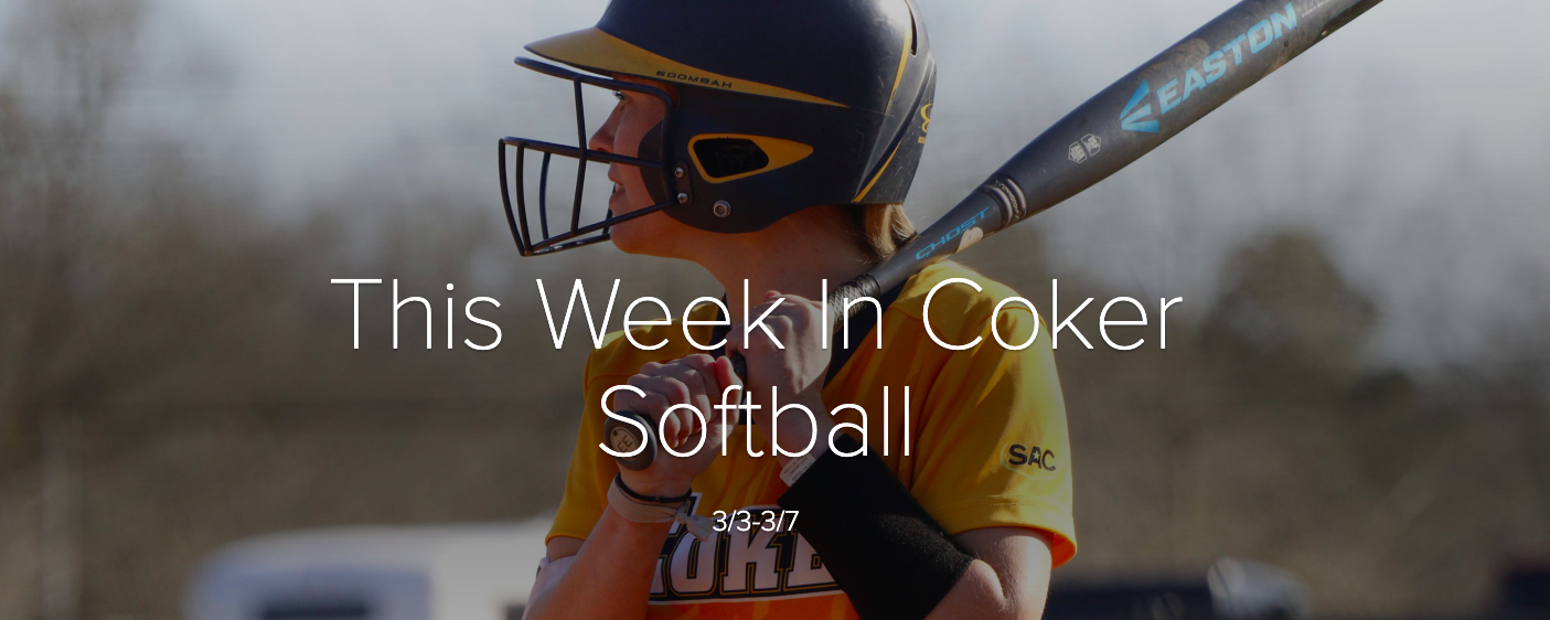 This Week In Coker Softball