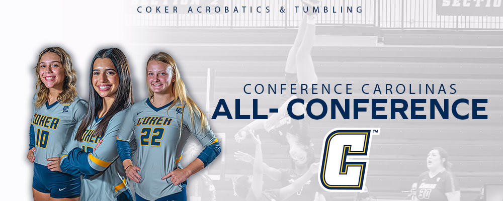Acrobatics and Tumbling has three named to All-Conference teams