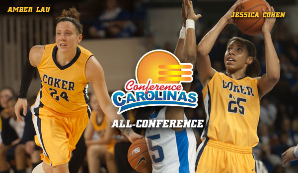 Coker's Lau and Cohen Named All-Conference