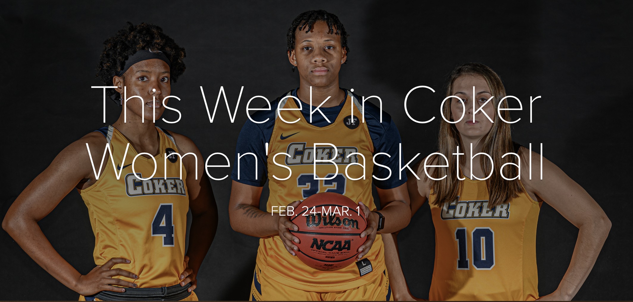 Coker Travels to Newberry Wednesday, Hosts UVA-Wise for Senior Day on Saturday