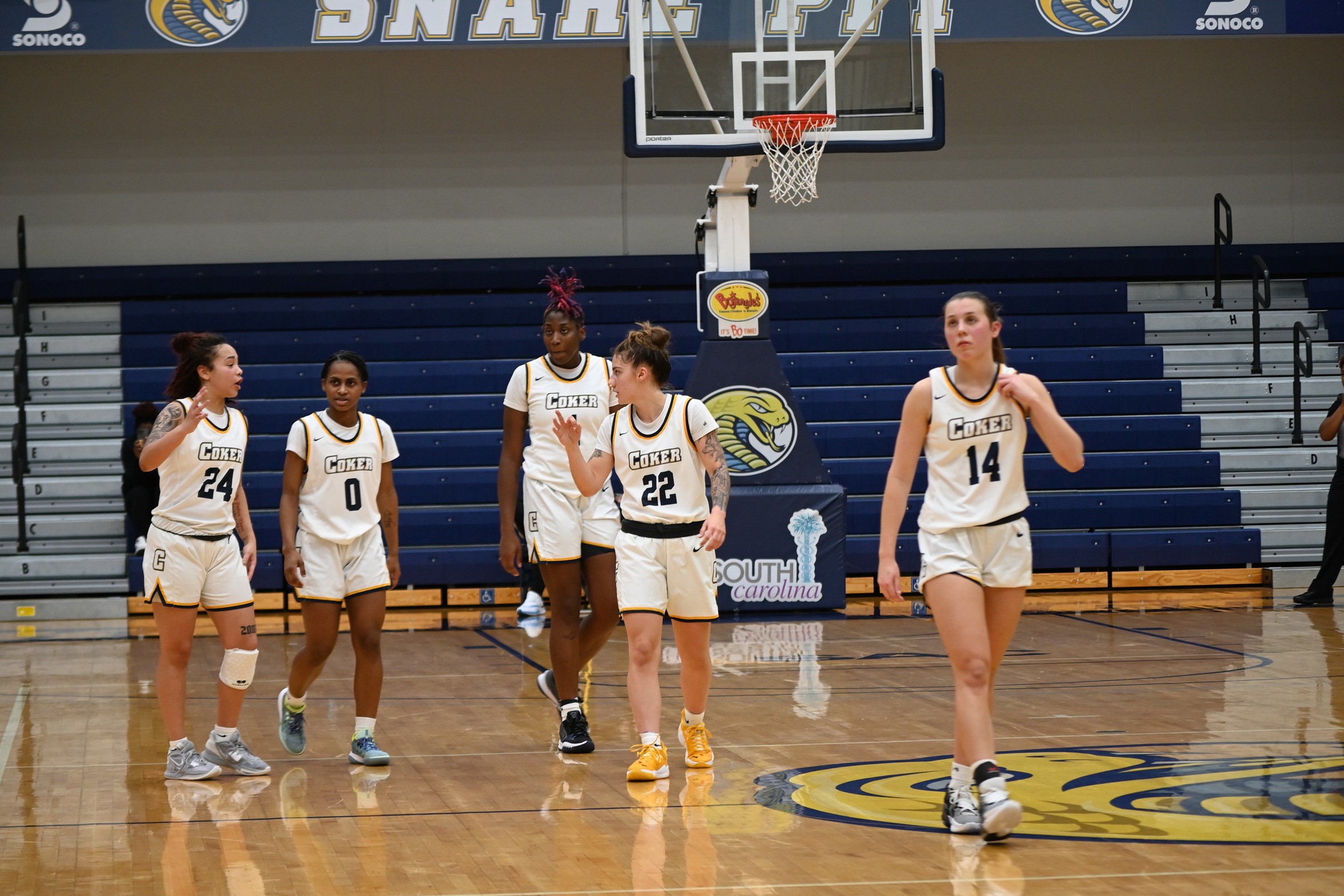 Cobras Celebrate Win Over Valkyries on Friday Night (Jan. 13)