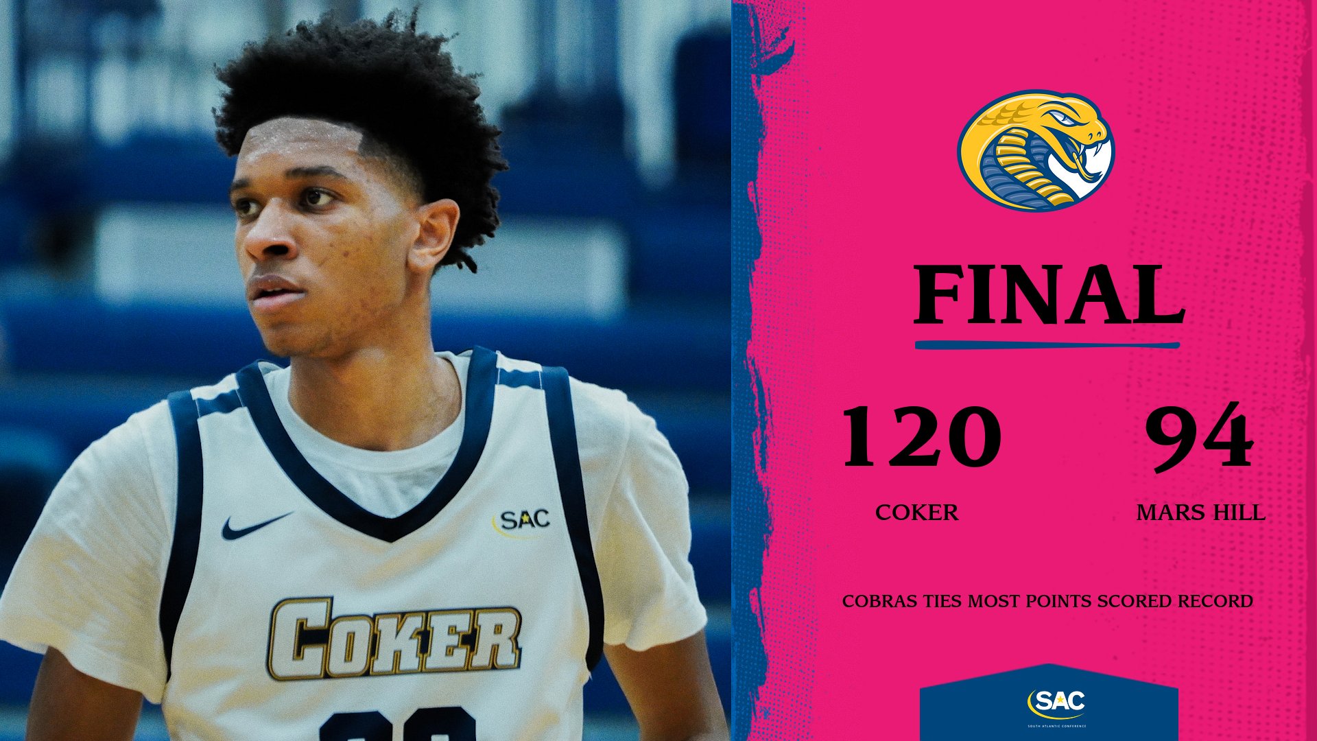 Cobras Take Care of Business at Home