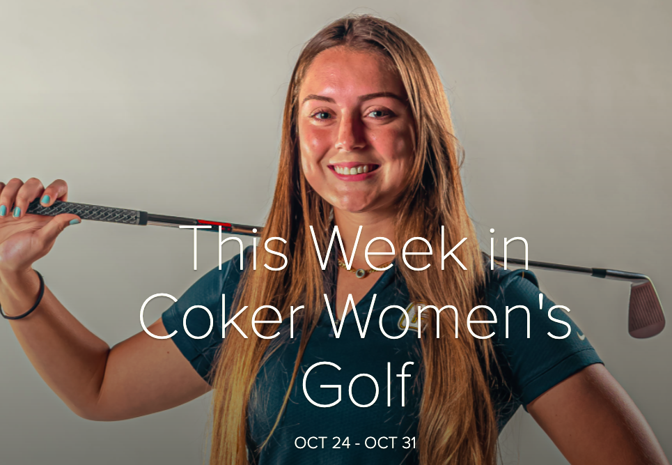 This Week in Coker Women's Golf