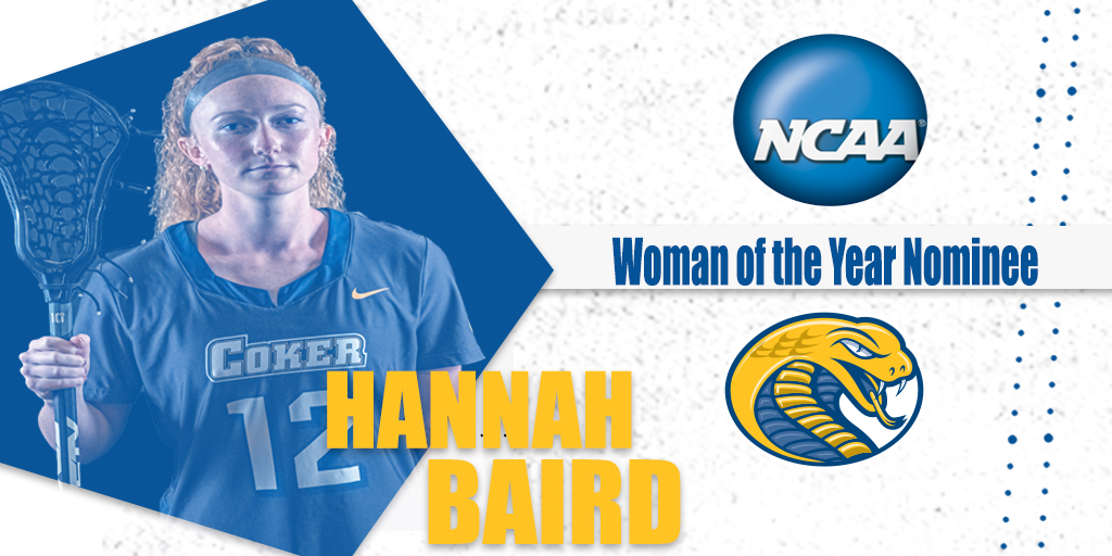 Coker's Baird Named 2020 NCAA Woman of the Year Nominee