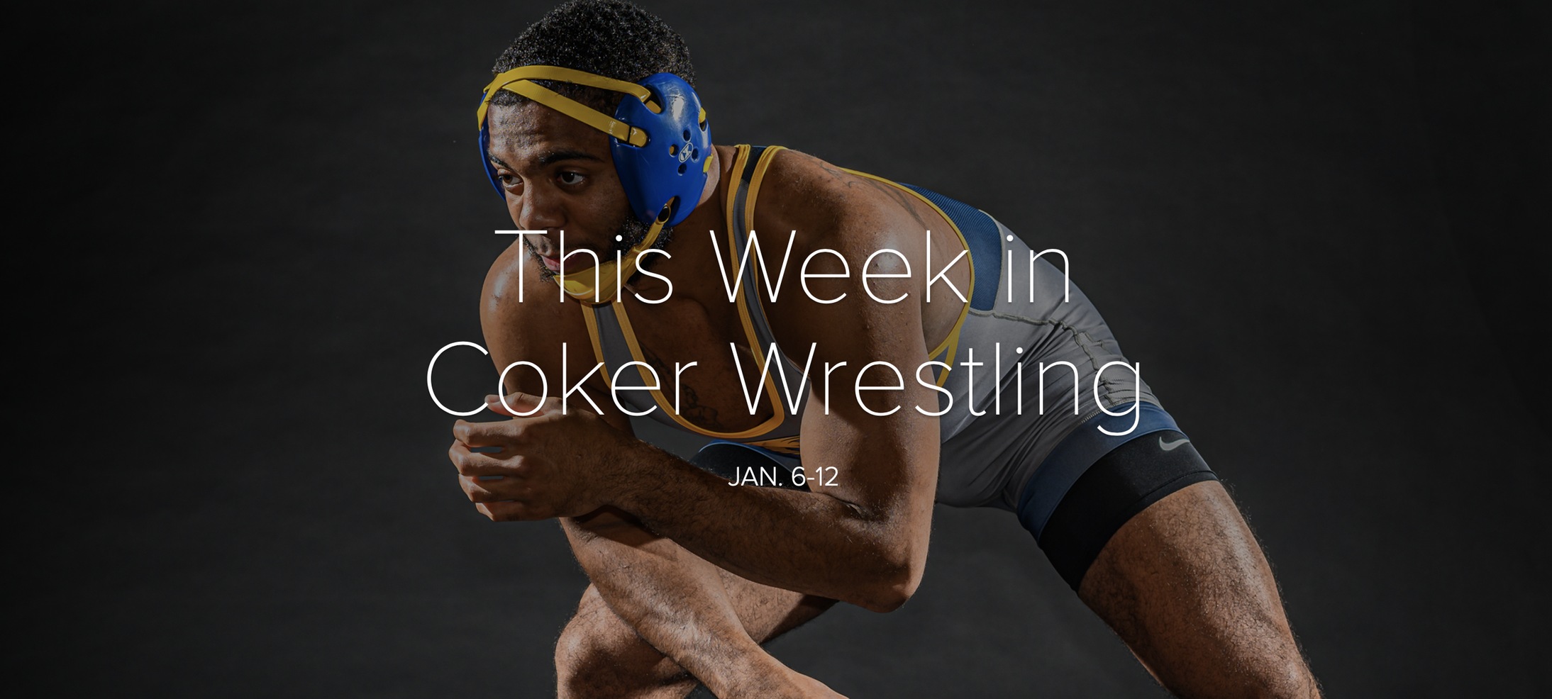 Wrestling Opens South Atlantic Conference Carolinas Competition at Mount Olive Friday Night