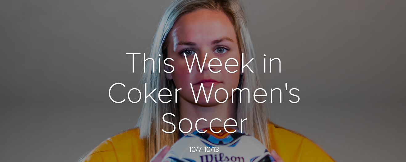 Coker Women's Soccer Prepares for a Pair of Home Matches