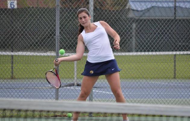 Coker Defeats Montevallo in Tennis Against Breast Cancer Match