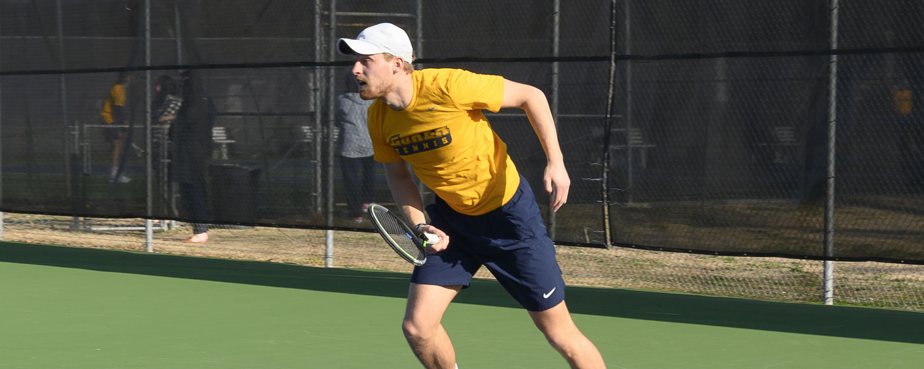 Men's Tennis Edged by Carson-Newman 4-3 on Thursday