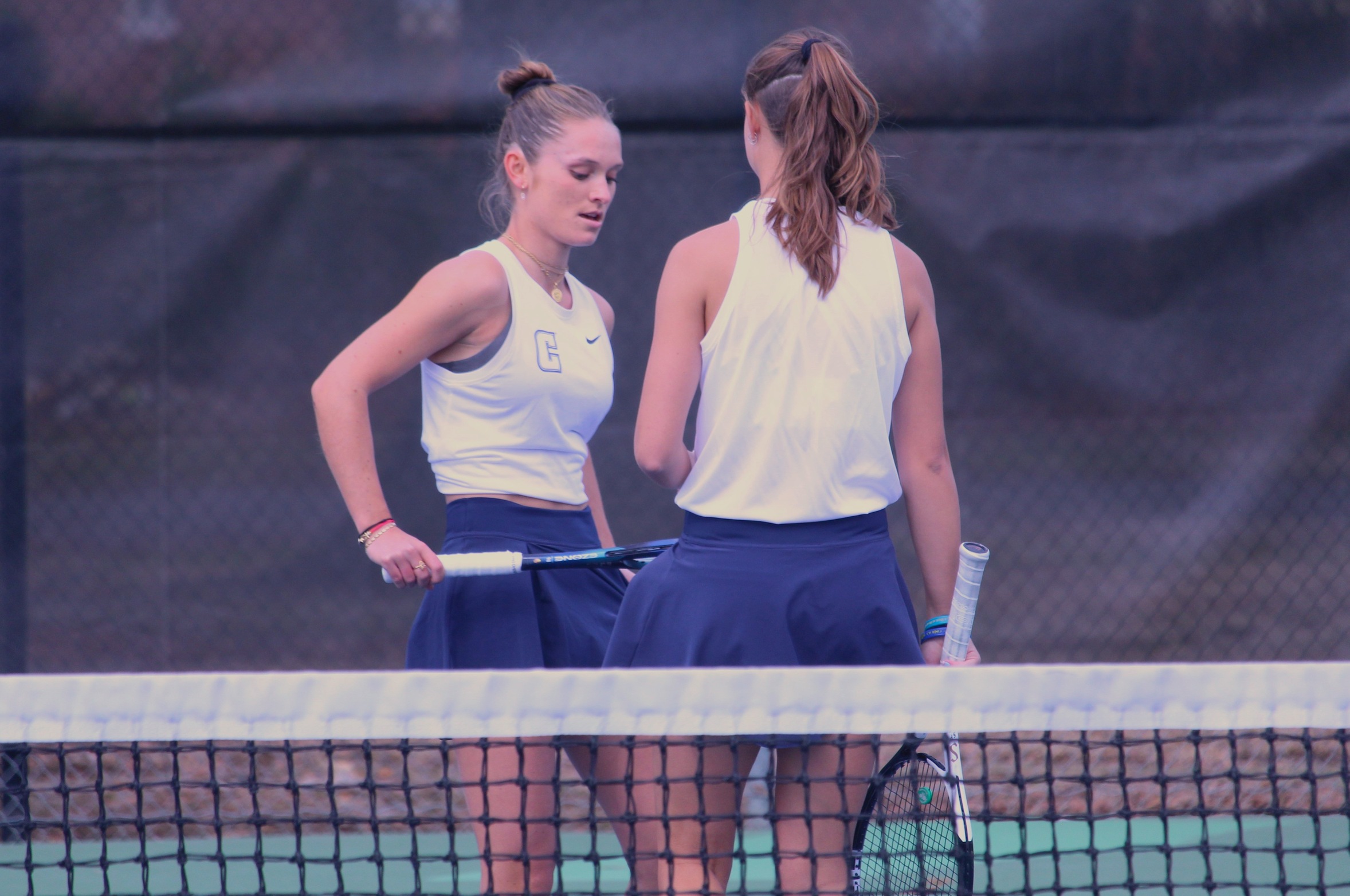 Banning Battles Back To Clinch 4-3 Victory For Women's Tennis