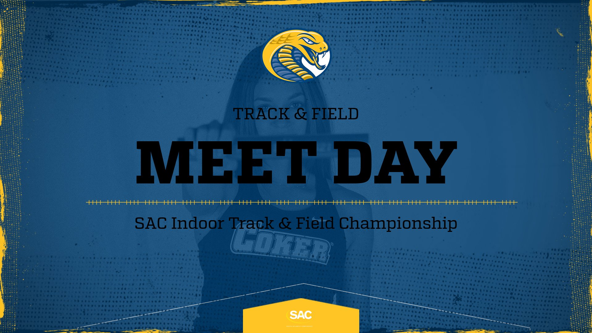 Coker Finishes Indoor Season at Day 2 of SAC Indoor Championship Meet