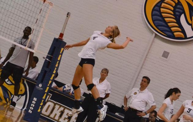 Cobras and Patriots to Square Off in Women's Volleyball