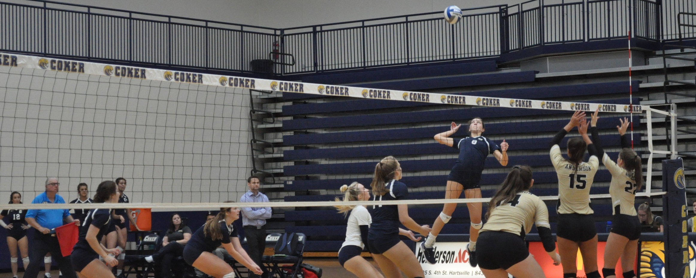 Volleyball Falls in Three to Carson-Newman Friday Night