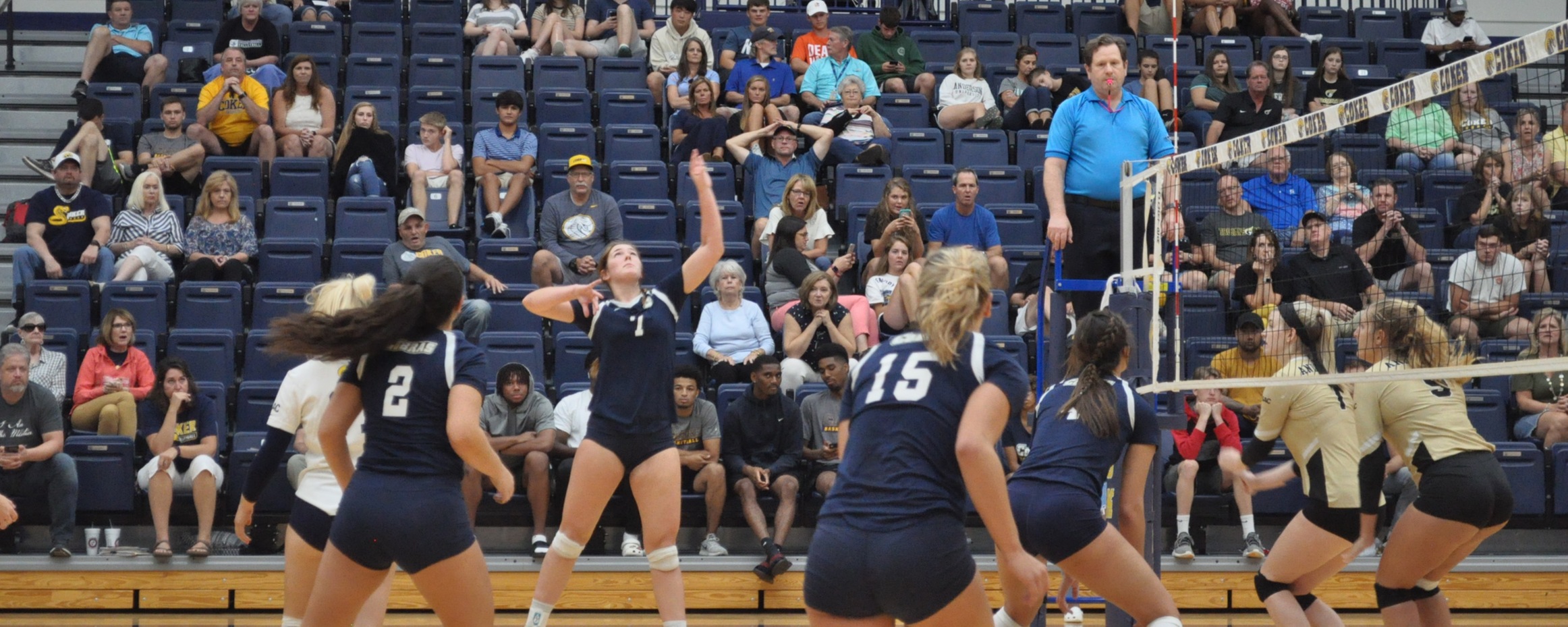 Volleyball Falls in Four at Catawba Friday Night