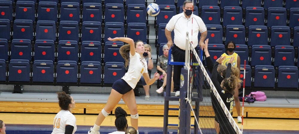 Volleyball Battles, Falls to Limestone in Four