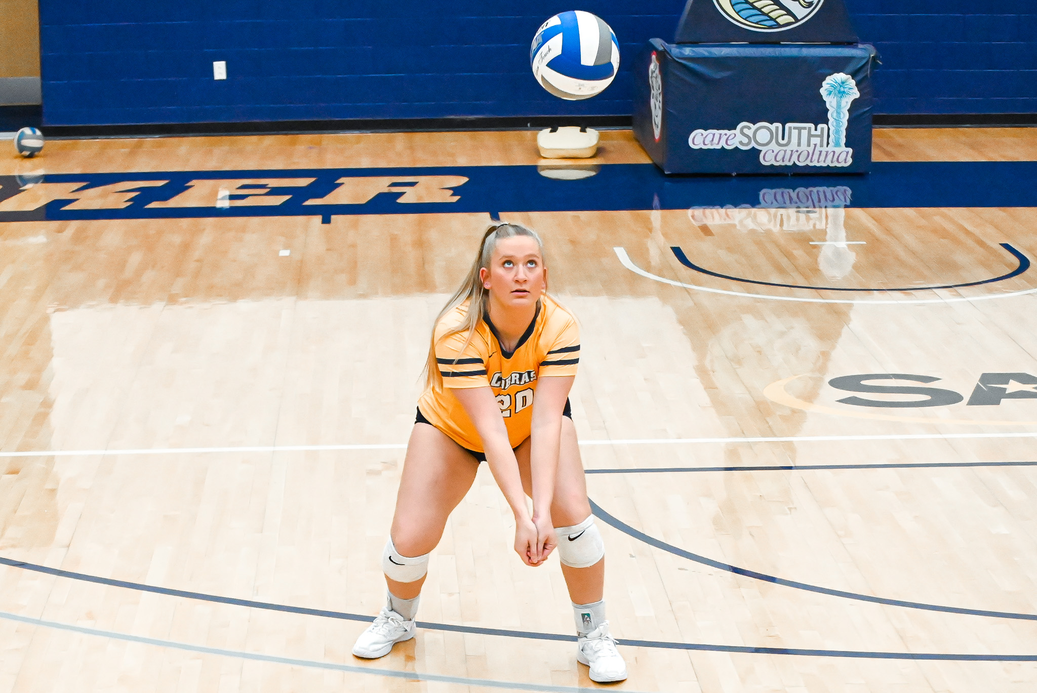 Coker Volleyball Splits Opening Day