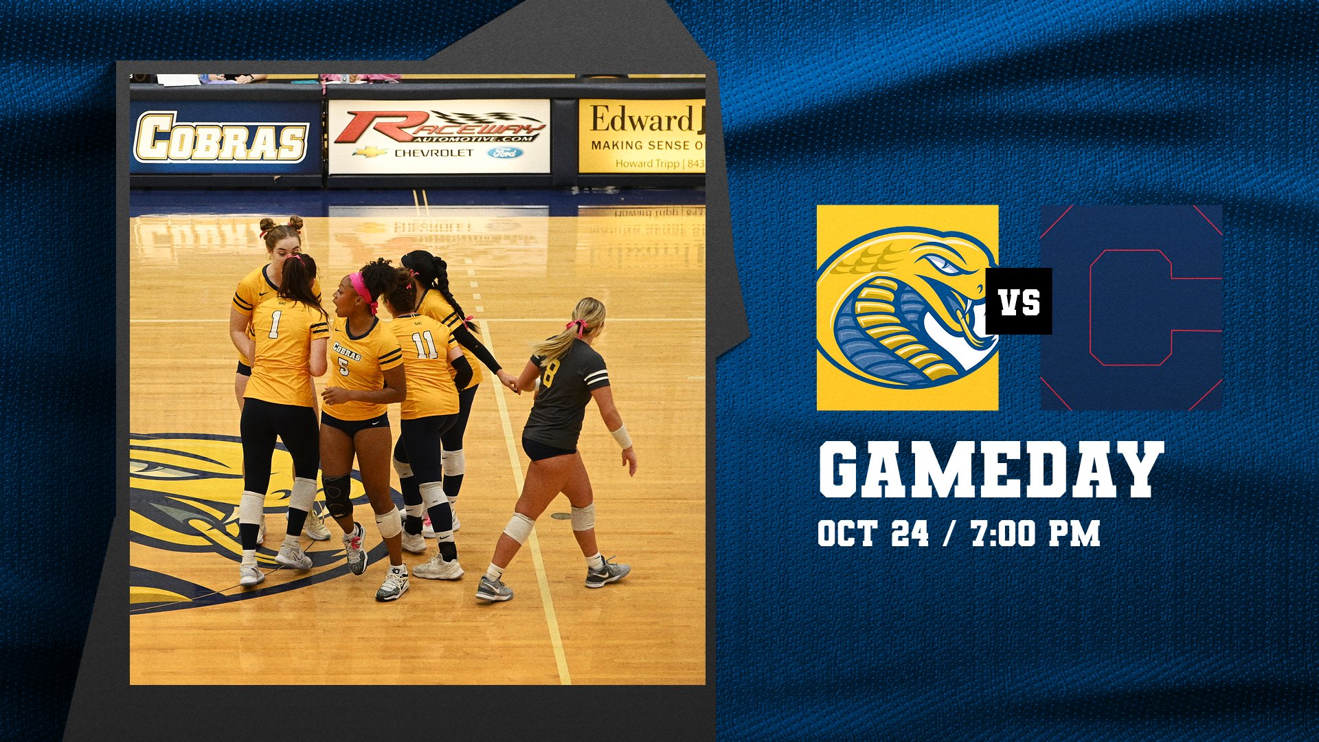 Coker Volleyball Took on Catawba in a South Atlantic Conference Match