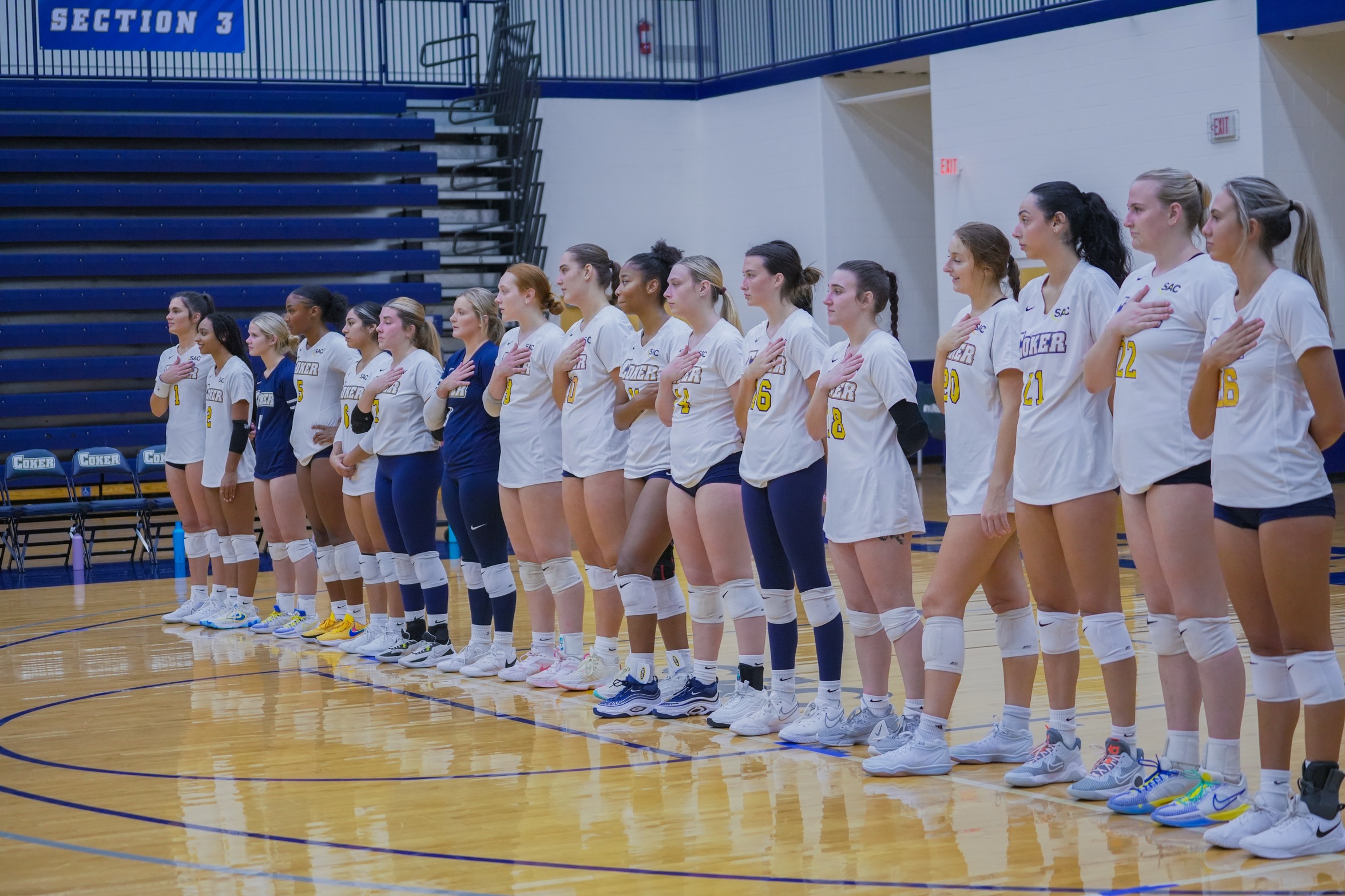 VOLLEYBALL FALLS TO SOUTHERN WESLEYAN ON THE ROAD