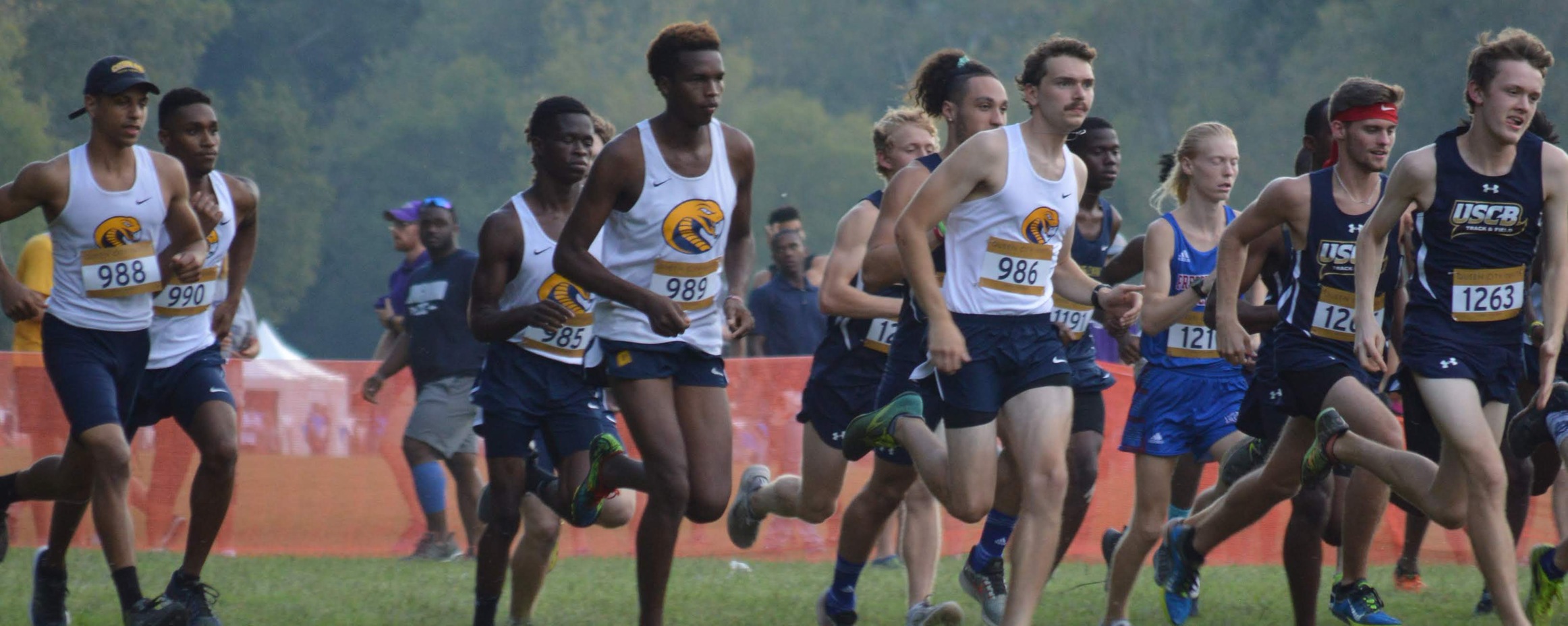 Coker Men's Cross Country Achieves Several Personal Best Records at Royals XC Challenge