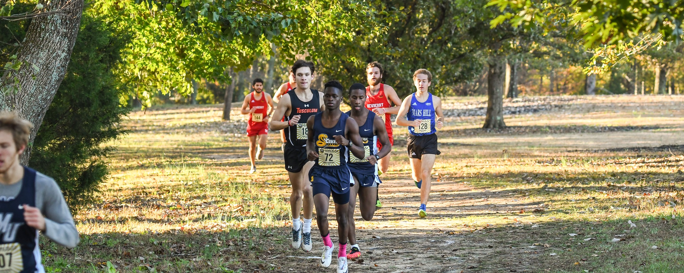 Coker Men's Cross Country Competes in Bulldog Stampede